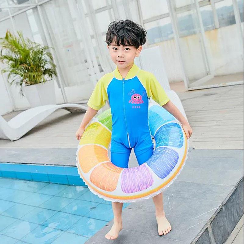Swimming Ring Adult Children Thickened Inflatable Lifebuoy Baby Floating Ring Child Armpit Ring Adult Swimming Equipment Female