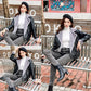 Leather Women's Short Korean Version Loose and Thin Plus Velvet Thickening Small Coat Motorcycle Leather Jacket Autumn and Winter Fur