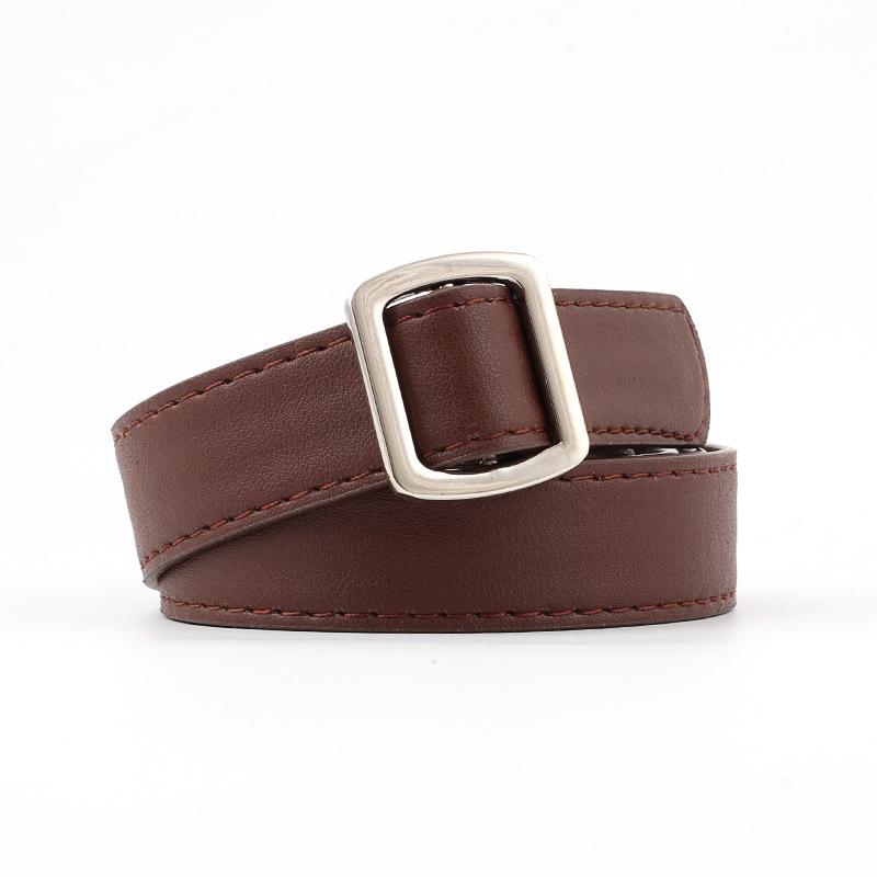 Skinny Waist Belt Fashion Women Lady Girl Thin Leather Narrow Waistband