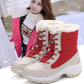 Women Boots Non-slip Waterproof Winter Ankle Snow Boots Women Platform Winter Shoes with Thick Fur Botas Mujer Thigh High Boots