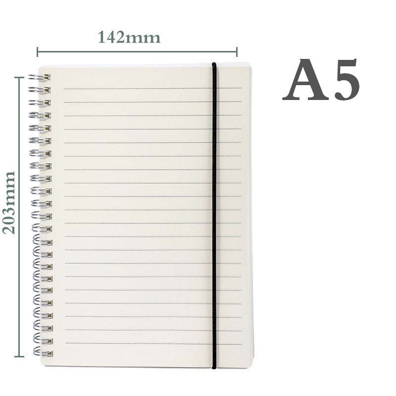Coil Notebook Simple College Student Classroom A5 Horizontal Notepad
