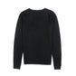 Low-neck Sweater Men's Long-sleeved Spring-autumn-winter V-neck Sweater Men's Self-cultivation All-match Solid Color Bottoming Shirt