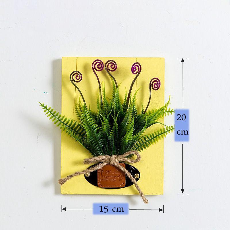 Living Room Wall Decoration Pendant Bedroom Room Wall Decoration Simulation Flower Creative Restaurant Dormitory Wall Decoration