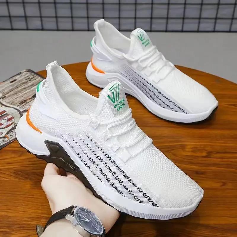 Men's Casual Shoes Men's Non-Slip Wear-Resistant Sneakers Breathable Lightweight Shoes