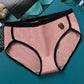 Women's Cotton Adult Underwear Antibacterial Mid-waist Breathable Japanese Briefs Student Korean Version Plus Size Briefs