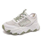 Sneaker Shoes Women Platform Shoes Summer White Wedges Sneakers Ladies Trainers Chunky Sneakers Women  Shoes