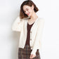 Early Autumn Retro Twist V-neck Short Top All-match Sweater Cardigan 2021 Korean Style Knitted Jacket Women