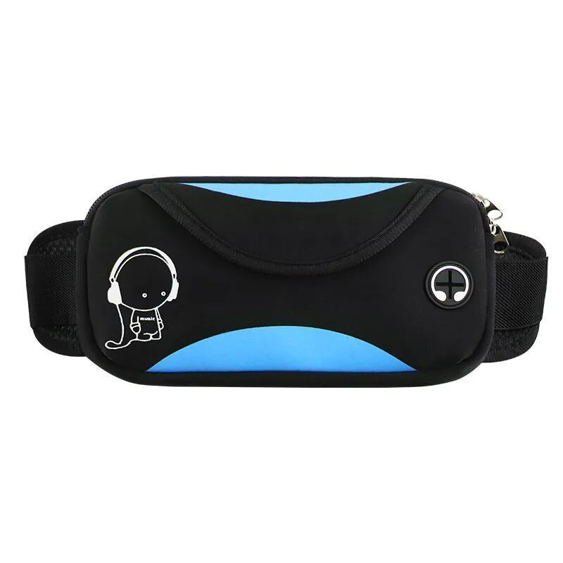 Sports Waist Bag Men and Women Running Mobile Phone Bag Ultra-thin Invisible Waterproof Outdoor Multi-function Belt Fashion Waist Bag