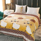 Winter Plus Velvet Bed Sheet Single Double Blanket Coral Velvet Flannel Bed Sheet Velvet Blanket Double-sided Velvet Bed Blanket