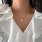 Lucky Number 7 Necklace Titanium Steel Gold Choker Clavicle Chain Pendant Necklaces Personalized Ornaments Chain Necklaces Chokers for Girls