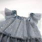 Girls Princess Dress Cake Skirt Girl Baby Dress Children's Skirt Banquet Children's Clothing Girls Tufted Summer Cute Sequin Dress