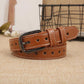 Belt Women's Simple Thin Style with Jeans Personality Retro Heart-shaped Hollow
