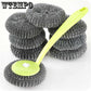Brand Wire Ball Cleaning Brush Multi-purpose Long Handle Pot Dish Bowl Wash Kitchen Tool