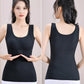 Women Thermal Vest Heavy Compress Tops Winter Underwear Sleeveless Wool Warm Clothing Shaper with Bra Undershirt Inner Wear