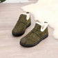 Autumn and Winter Boots Cotton Shoes Women's Winter Warmth and Velvet All-match Casual Shoes Pedal Non-slip Flat Cotton Shoes