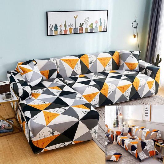 Elastic Sofa Covers Tight Wrap All-inclusive Slip-resistant L Shape Modern Couch Slipcovers