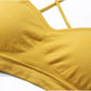 Korean Version Sports Back Wrapped Bra Rag No Steel Ring Sexy Gathering and Bottoming Thickened Bra Suspender Vest Bra Underwear