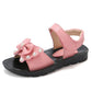 Summer New Fashion  Sandals with Bow Girls Sandals High Quality Children Shoes Casual Baby Kids Shoes