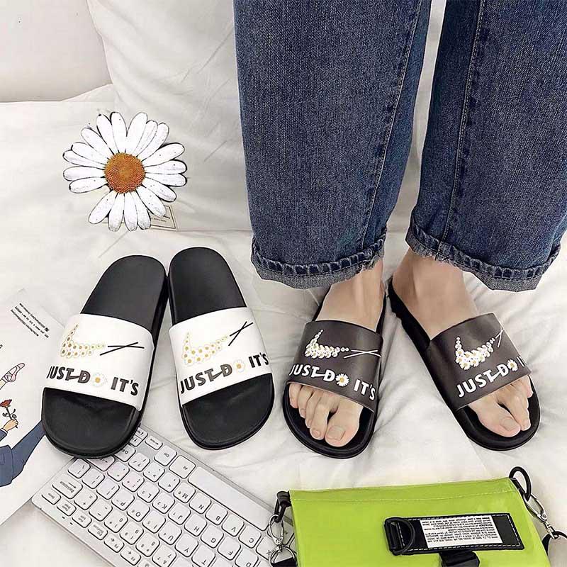 Original slippers outdoor summer personality couple fashion non-slip soft bottom wear deodorant