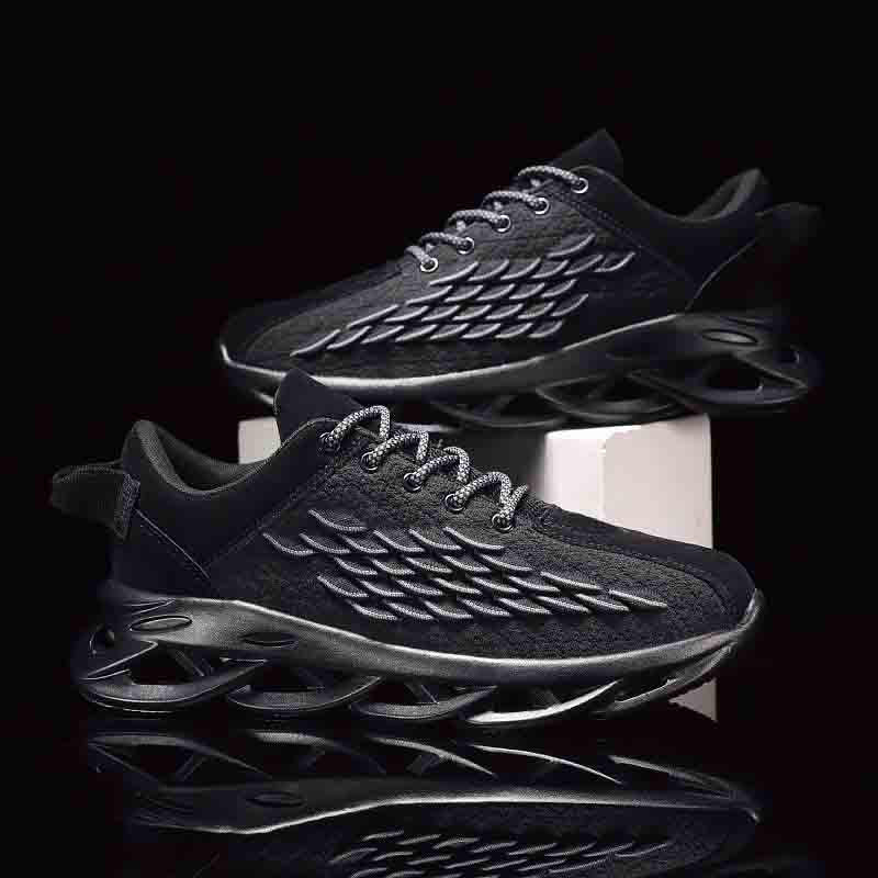 Plus Size 39-44 Men Sneakers Low-top Mesh Running Basketball Shoeses Outdoor Non-slip Sports Shoes Shockproof Shoes