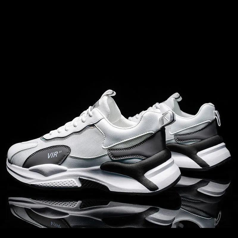 Fall Trend Men's Shoes Breathable Mesh Sneakers All-match Non-slip Men's Casual Old Fashion Shoes