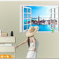 [Aegean Sea] Wall Sticker The third generation removable wall sticker PVC transparent film