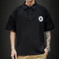 Short-sleeved T-shirt Men's Five-point Summer Sportswear All-match Lapel POLO Shirt Leads Loose Young People