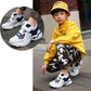 Children's Pikachu Casual Shoes Four Seasons Kid Sneakers Breathable Mesh Soft Sole Boys and Girls Shoes