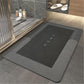 40*60cm Super Absorbent Silica Gel Floor Mat,Bathroom Carpet Floor Mats, Door Bathroom Non-Slip Mats
