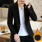 Men's Small Suit Autumn and Winter Casual Suits Plus Velvet Thickening Korean Style Trendy Single-shirt Tops Slim Men's Jackets