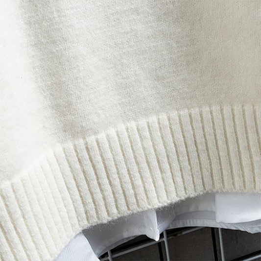 Half Turtleneck Sweater Men Thicken Trendy Warm Tops Wool Loose Fashion Sweater Men