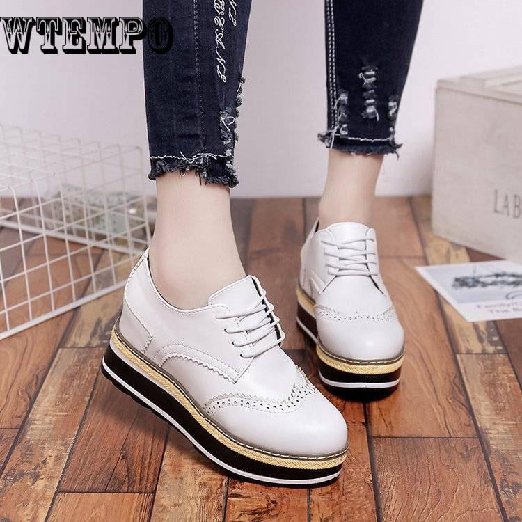 Pu Leather Women Dress Shoes Round Toe Female Patent Leather Business Shoes Women's Flat Shoes
