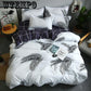Four-piece Set of Bedding Comfortable and Simple Dormitory Supplies