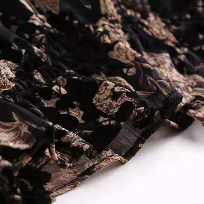Long Sleeve Chiffon Shirt Women's Floral Loose Top Thin Lace Bottoming Shirt Tops Casual Breathable Fabric