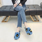 Winter Slippers for Women Leopard Fashion Plus Size Cotton Slide Warm Non Slip Indoor Slipper Fur Soft Shoes Fashion Lady Slippers