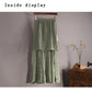 Vintage Women Cotton Linen Skirt High Waisted Elegant Sexy Solid White Black Pleated Skirts Female Maxi Skirts Women Long Skirts