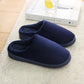 Cotton Slippers for Men and Women with Bag and Winter Home Warm Indoor Non-slip Fur Slippers