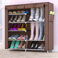 90cm Long Double Row Stainless Steel Hanger Storage Cabinet Waterproof Storage Rack Coat Hanger Shoe Rack