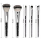 Women's Fashion Brushes 5PCS Withered Wood Color Cosmetic Makeup Brush Suit Tools Foundation Brush