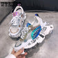 Fashion Women Sneakers Female Shoes Woman Chunky Sneakers Women Mesh Ladies Dad Wedge Sneakers