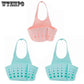 Kitchen Supplies Sink Drain Rack Pool Hanging Bag Wall Hanging Storage Rack Drain Basket Rack
