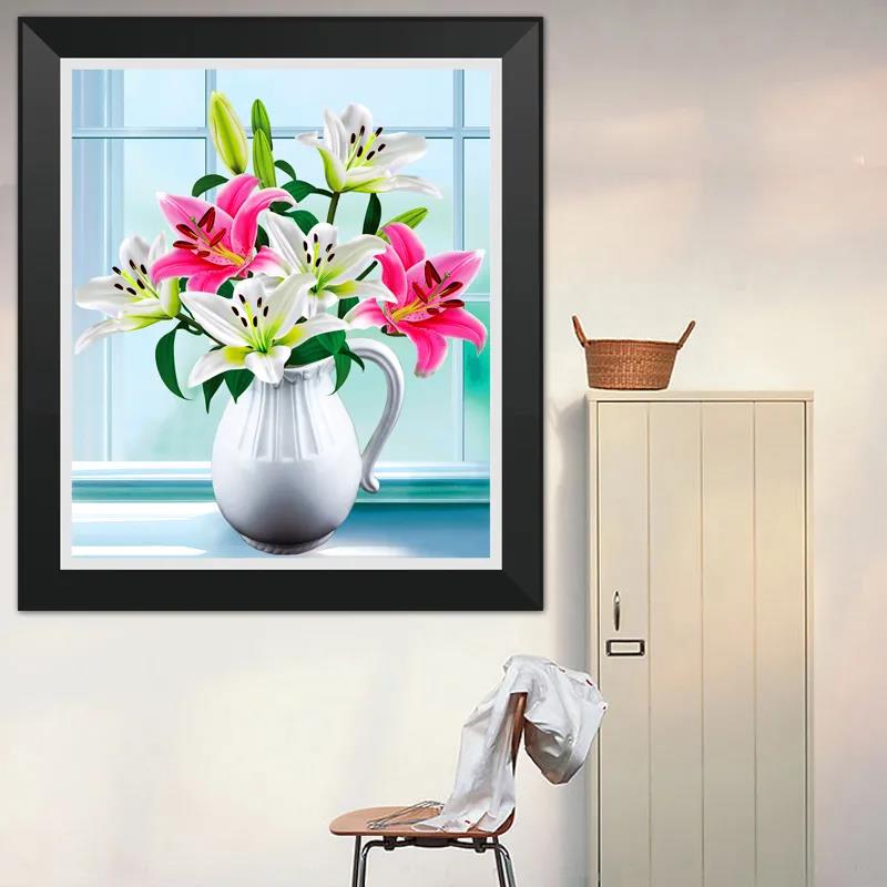 5d Special-shaped Diamond Painting Full of Diamonds Living Room Small Pieces of Brick Stone Cross Stitch Bedroom Simple and Modern