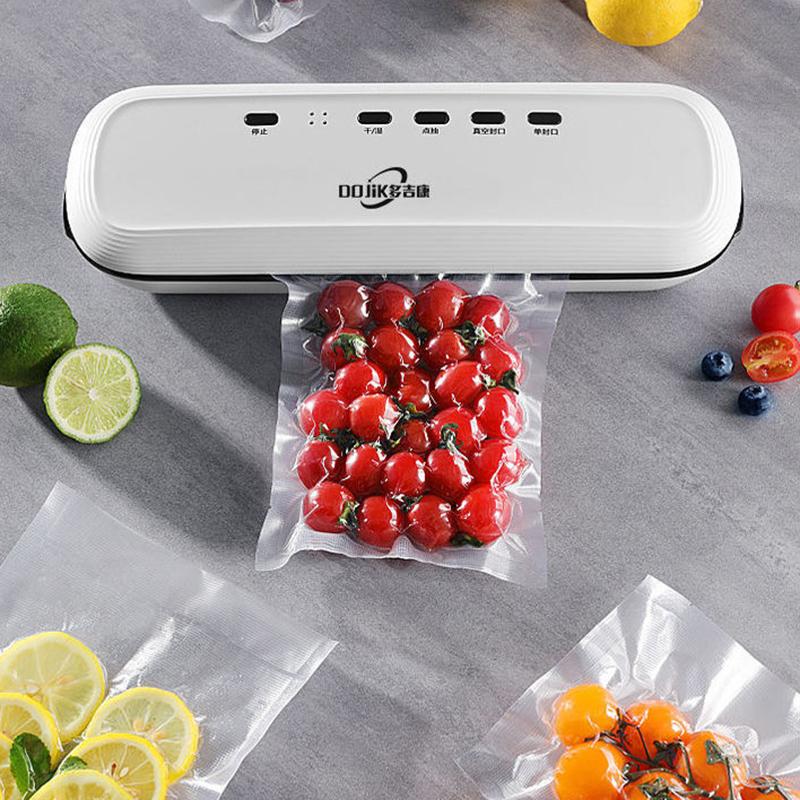 For Free 10Pcs Bags Food Vacuum Sealer 220V/110V Automatic Commercial Household Food Vacuum Sealer Packaging Machine