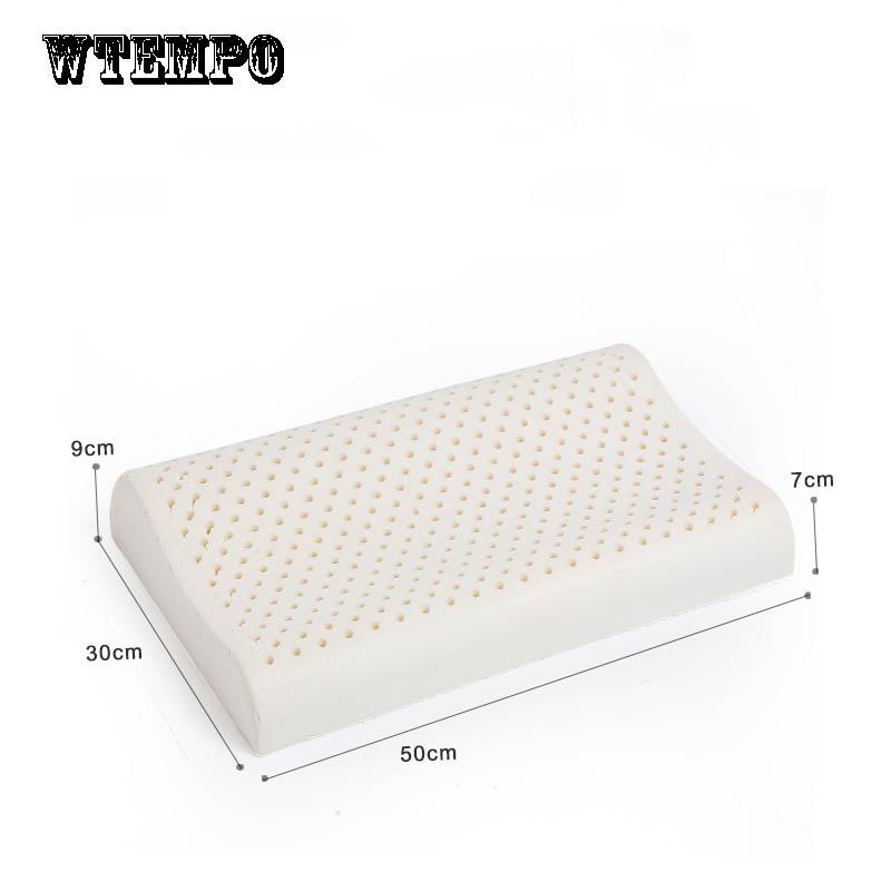 Imported Natural Latex Pillow Neck Pillow Adult Massage Pillow Latex Pillow Thailand
