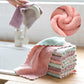 10/20pcs Microfiber Absorbent Kitchen Towels Soft Cleaning Cloths Non-stick Oil Dish Cloth Rags for Kitchen Household