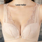 Gather The Upper Thin Lower Thick Cup Sexy Lace No Steel Ring To Close The Auxiliary Breast To Adjust The Shape Comfortable Light and Breathable Bra