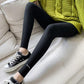 Leggings Women's Winter Stovepipe Trousers Women Wear High Waist Thin Fleece Warm Pants
