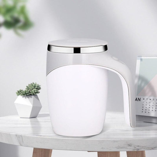 Self Stirring Cup Milk Coffee Mixing Cup Thermal Mug Smart Juice Blender Lazy Automatic Rotating Stainless Steel Water Bottle