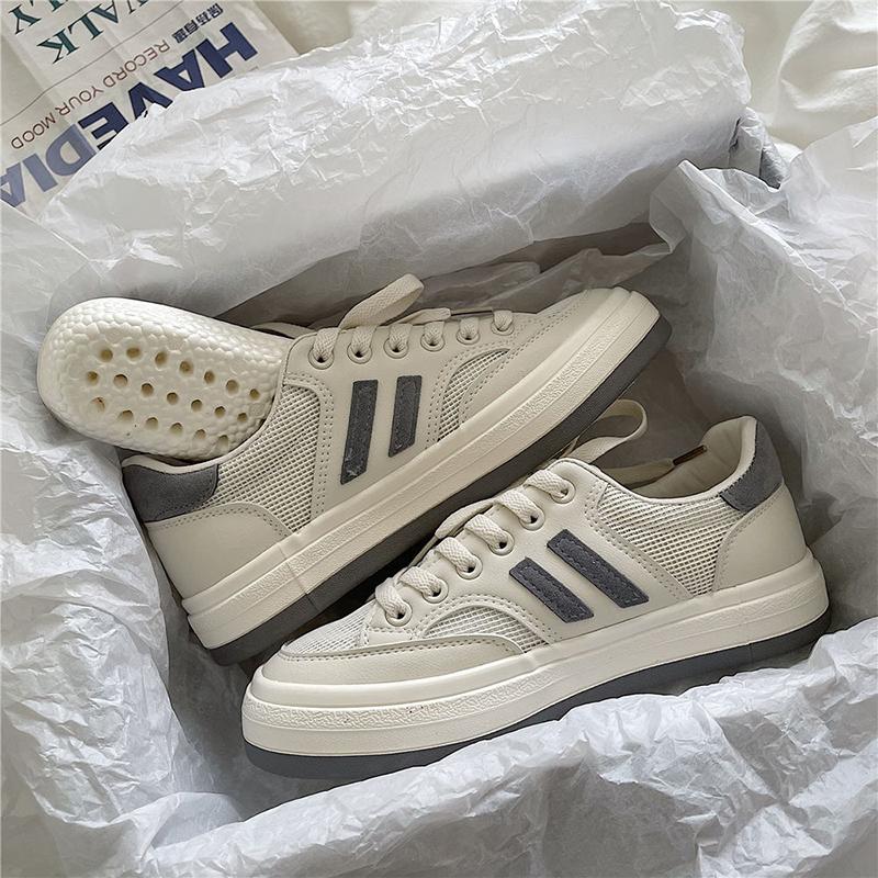 Mesh Small White Shoes Women's Mesh Breathable All-match Student Casual Sports Shoes Korean Retro Sneakers