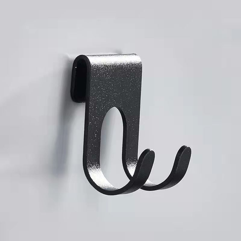 Double Hook Razor Hook Phone Plug Hook Bathroom Upside Down Wall Hanging Bathroom Double Hook Waterproof Seamless Hook Towel Hooks